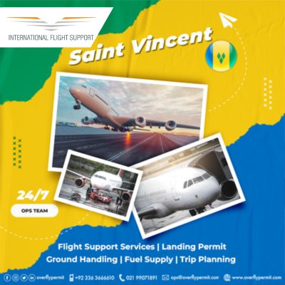 Best International Flight Support | Saint-Vincent
