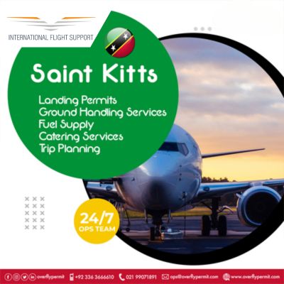 Best International Flight Support | Saint-Kitts