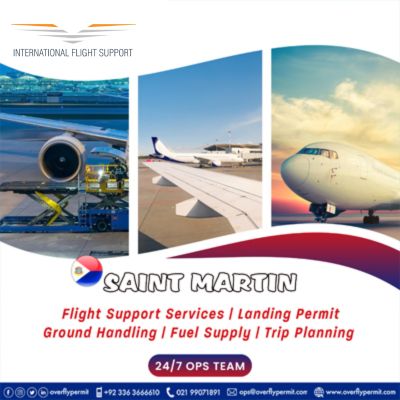 Best International Flight Support | Saint-Martin